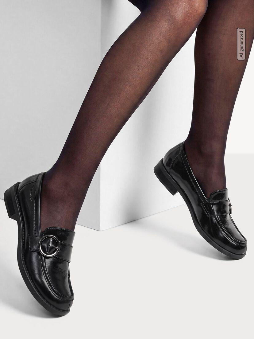 Instappers, BLACK PATENT, hi-res