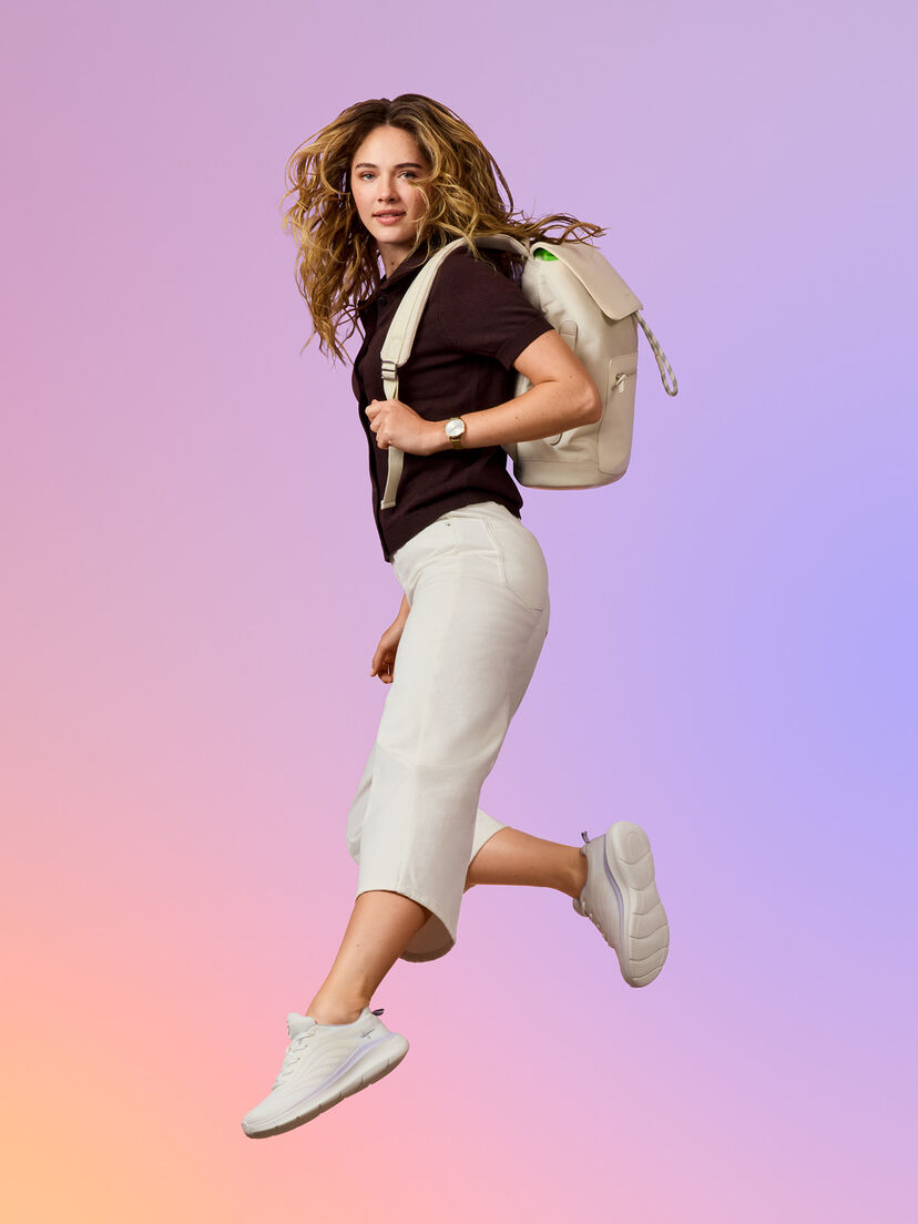 Sneaker, WHITE/LILAC, hi-res