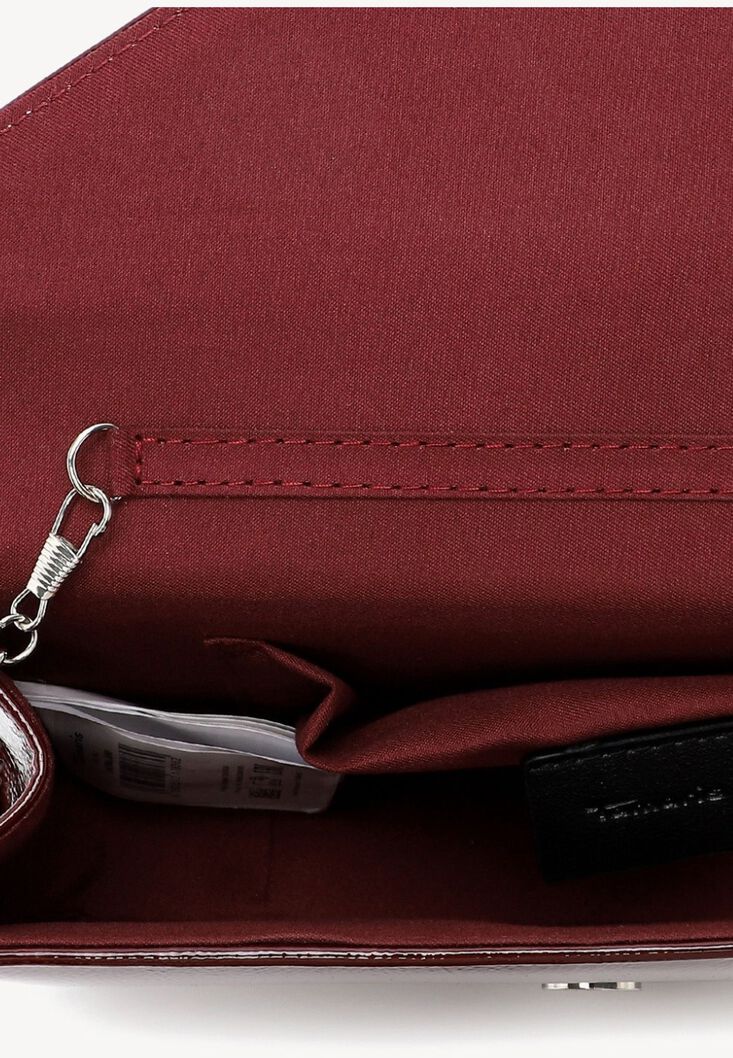 Clutch bag - red, wine, hi-res