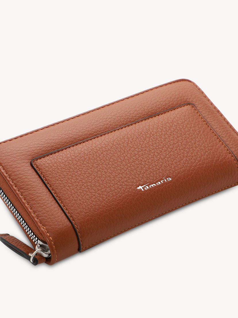 Portemonnee - bruin, cognac, hi-res