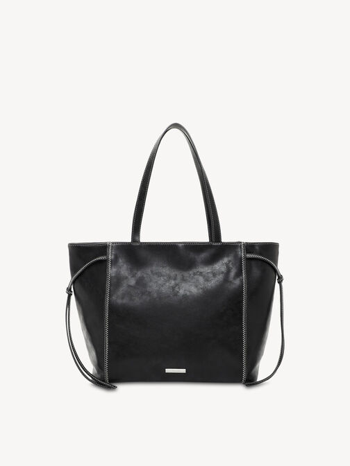 Shopping bag, black, hi-res