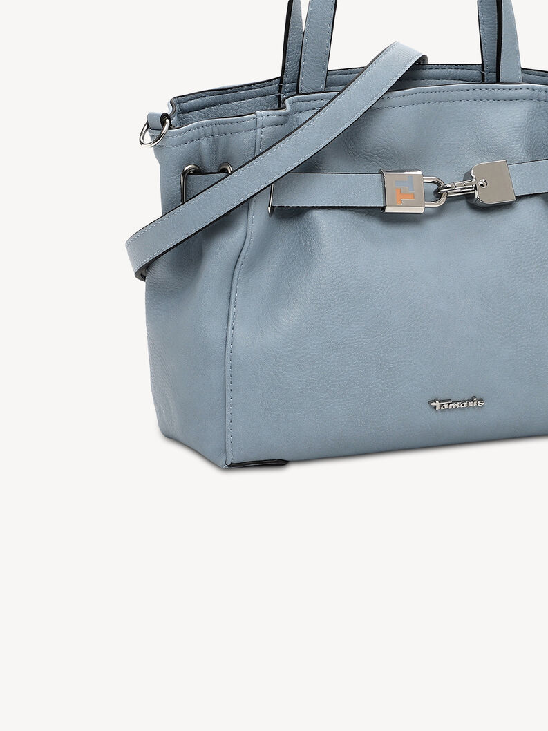 Handtasche - blau, crystal blue, hi-res