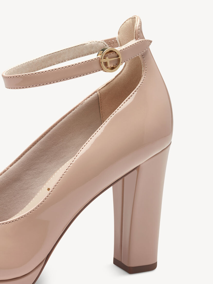 Pumps - beige, NUDE PATENT, hi-res