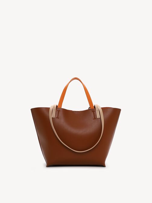 Shopper, cognac, hi-res