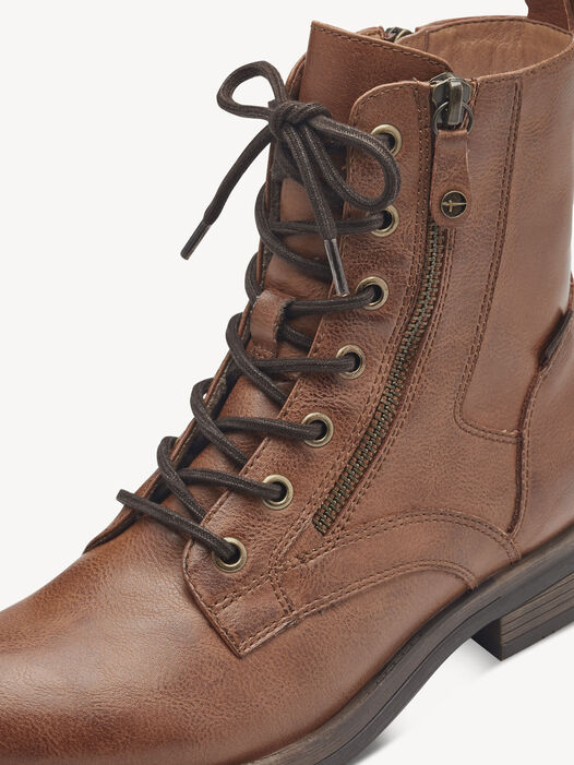 Enkellaarsje, cognac, hi-res