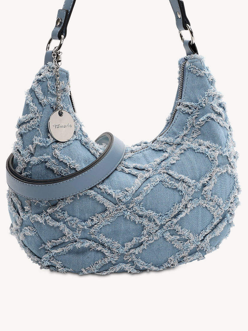 Handtas - blauw, blue, hi-res