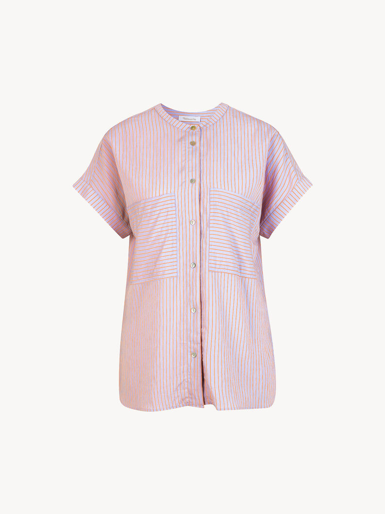 Μπλούζες - λιλά, Lavender/Dusty Orange Striped, hi-res