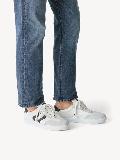 Sneaker, WHITE/BLACK, hi-res