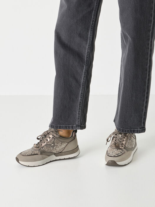 Sneaker, TAUPE/SNAKE, hi-res