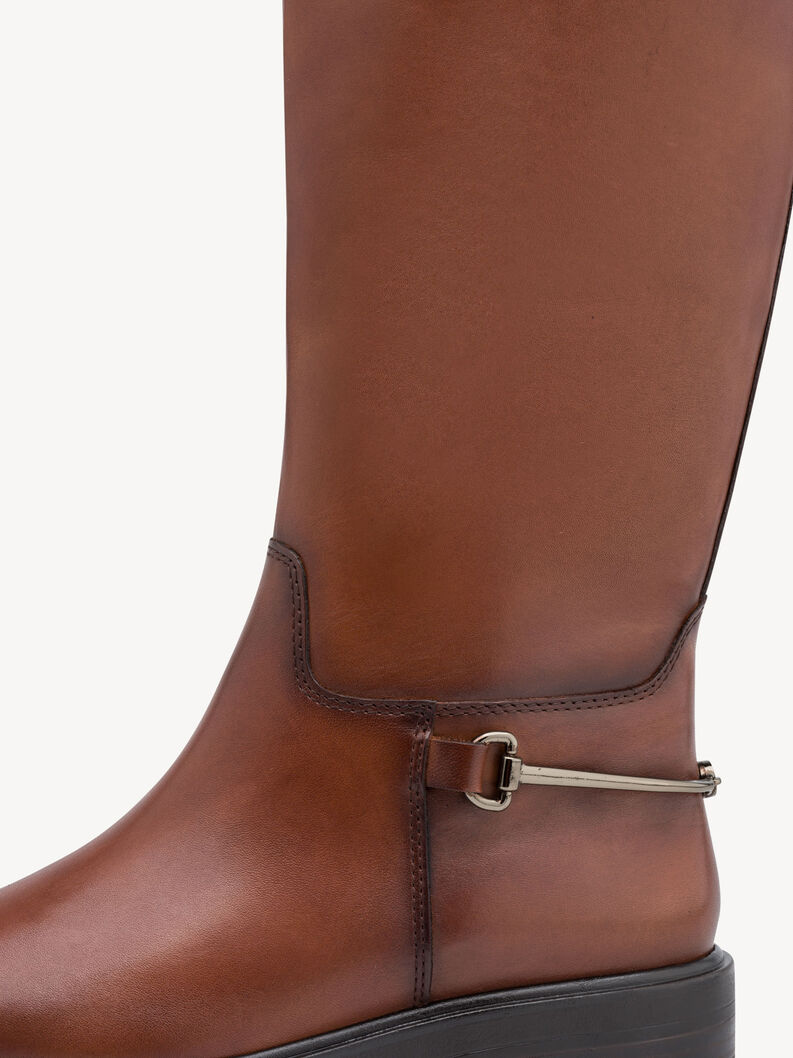 Lederstiefel - braun, COGNAC, hi-res