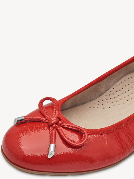 Ballerina, RED PATENT, hi-res