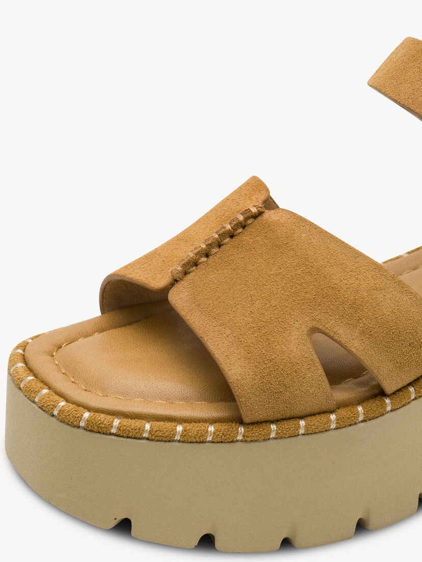 Leren Sandaaltje - bruin, 310, hi-res