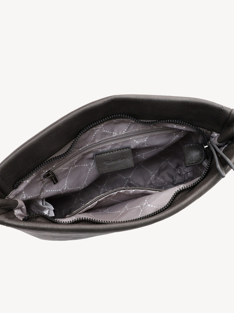 Gro&szlig;es Innenfach mit Rei&szlig;verschluss und gemustertem Innenfutter