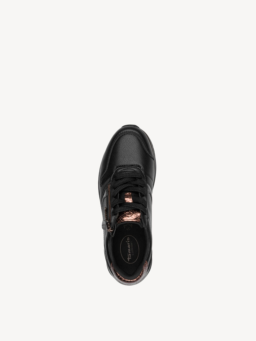 Sneaker - zwart, BLACK/COPPER, hi-res