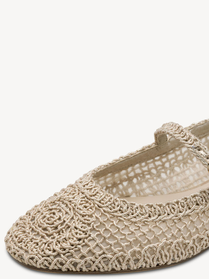 Ballerine - doré, LIGHT GOLD, hi-res