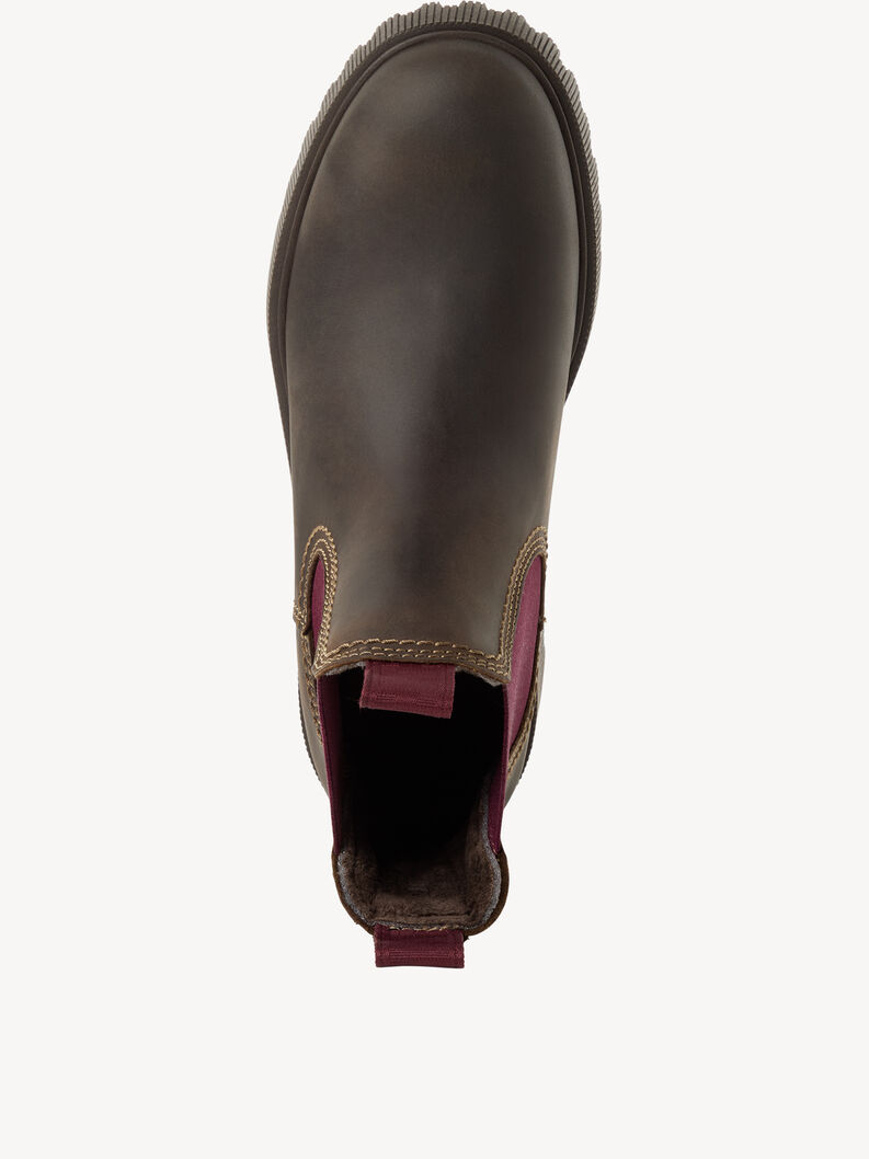 Leder Chelsea Boot - braun, BROWN, hi-res