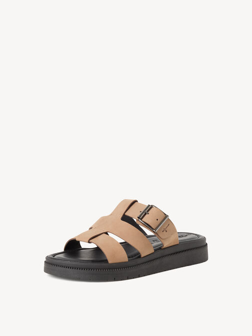 Mule, TAUPE NUBUC, hi-res