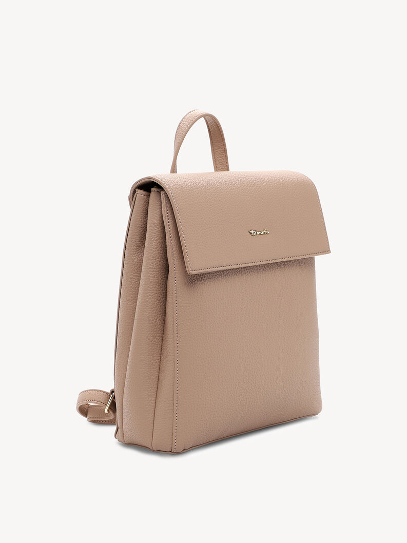 Backpack - brown, taupe, hi-res