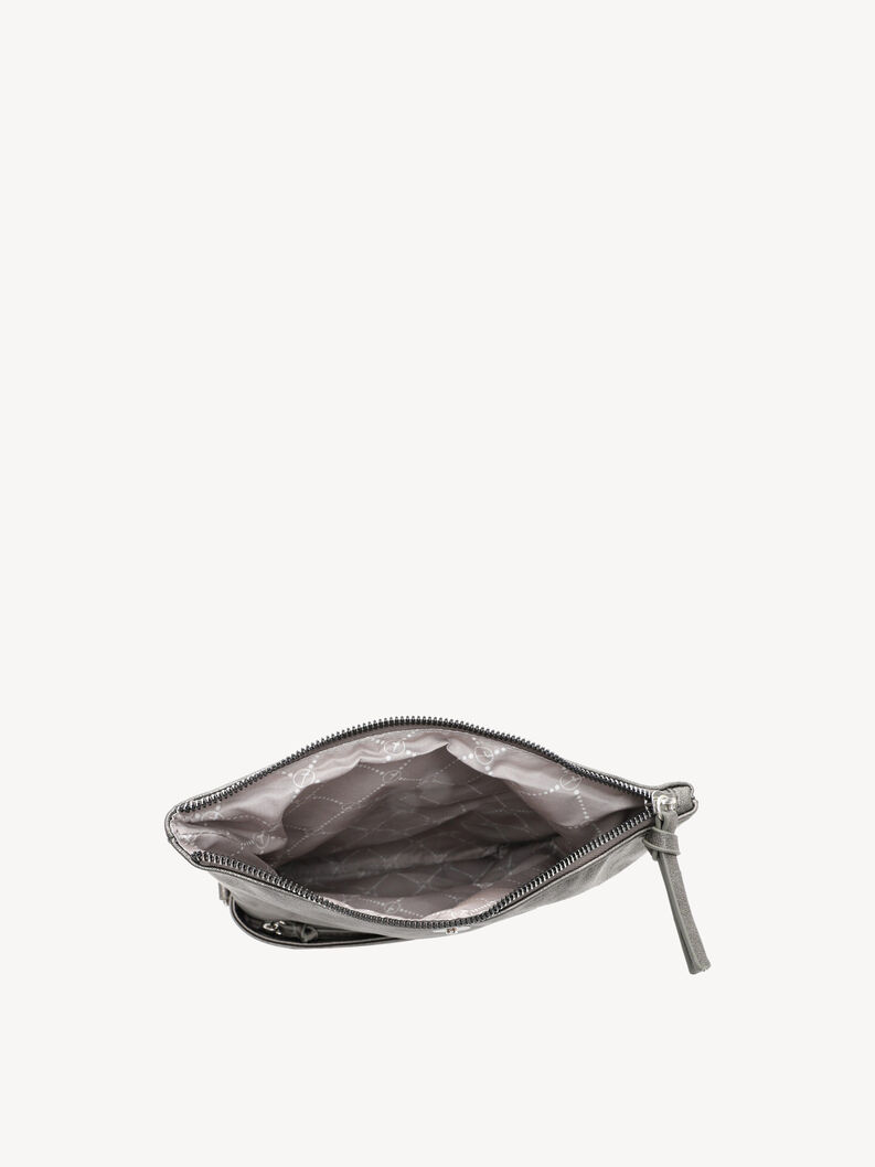 Clutch bag - silver, darksilver, hi-res