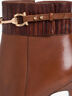 Leather Bootie - brown, COGNAC, hi-res