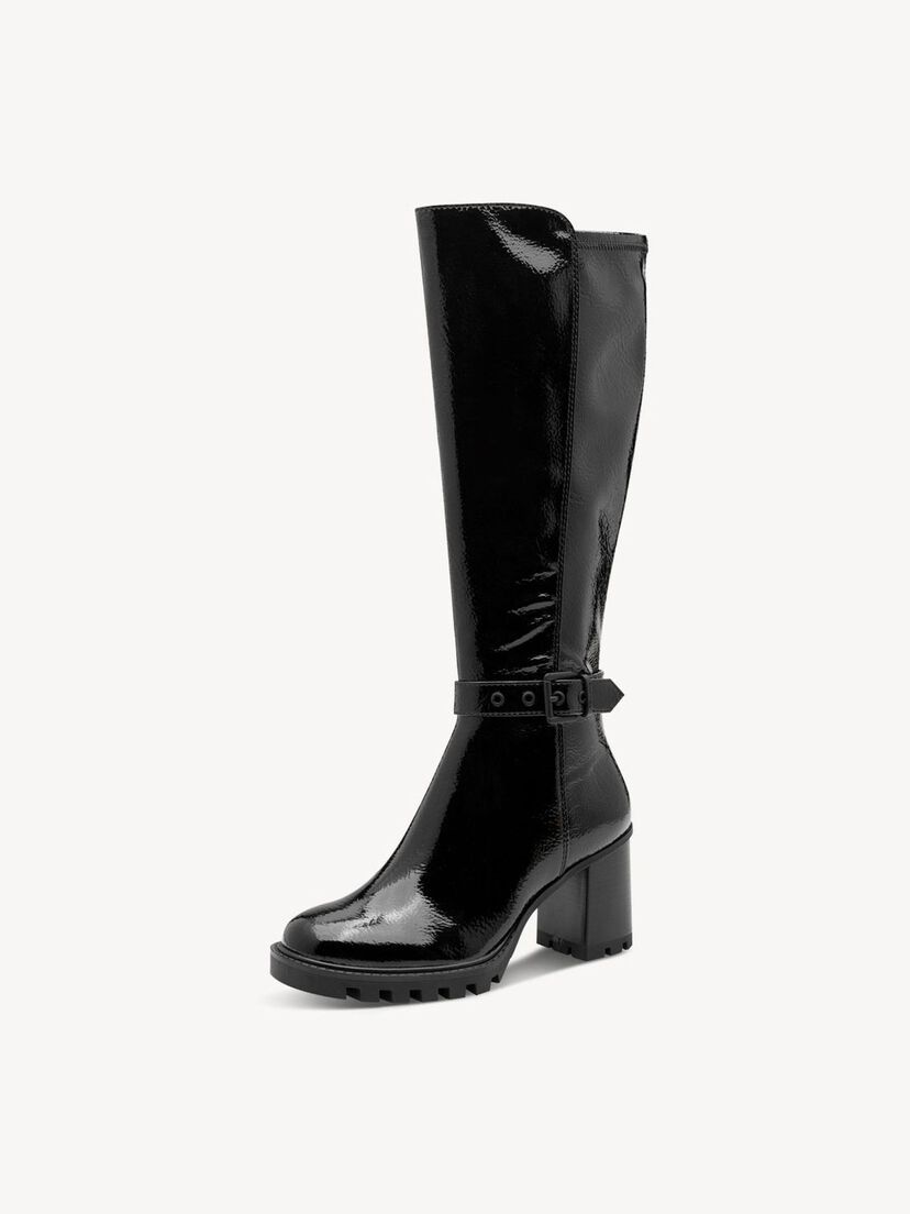 Laarzen - zwart, BLACK PATENT, hi-res