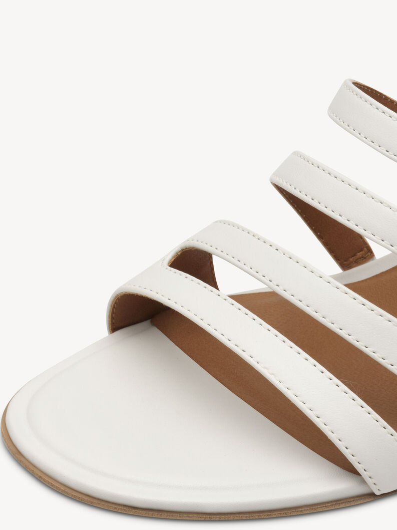 Ledersandalette - wei&szlig;, WHITE, hi-res