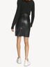 Leather skirt - undefined, black, hi-res
