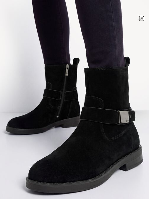 Bootie, BLACK, hi-res