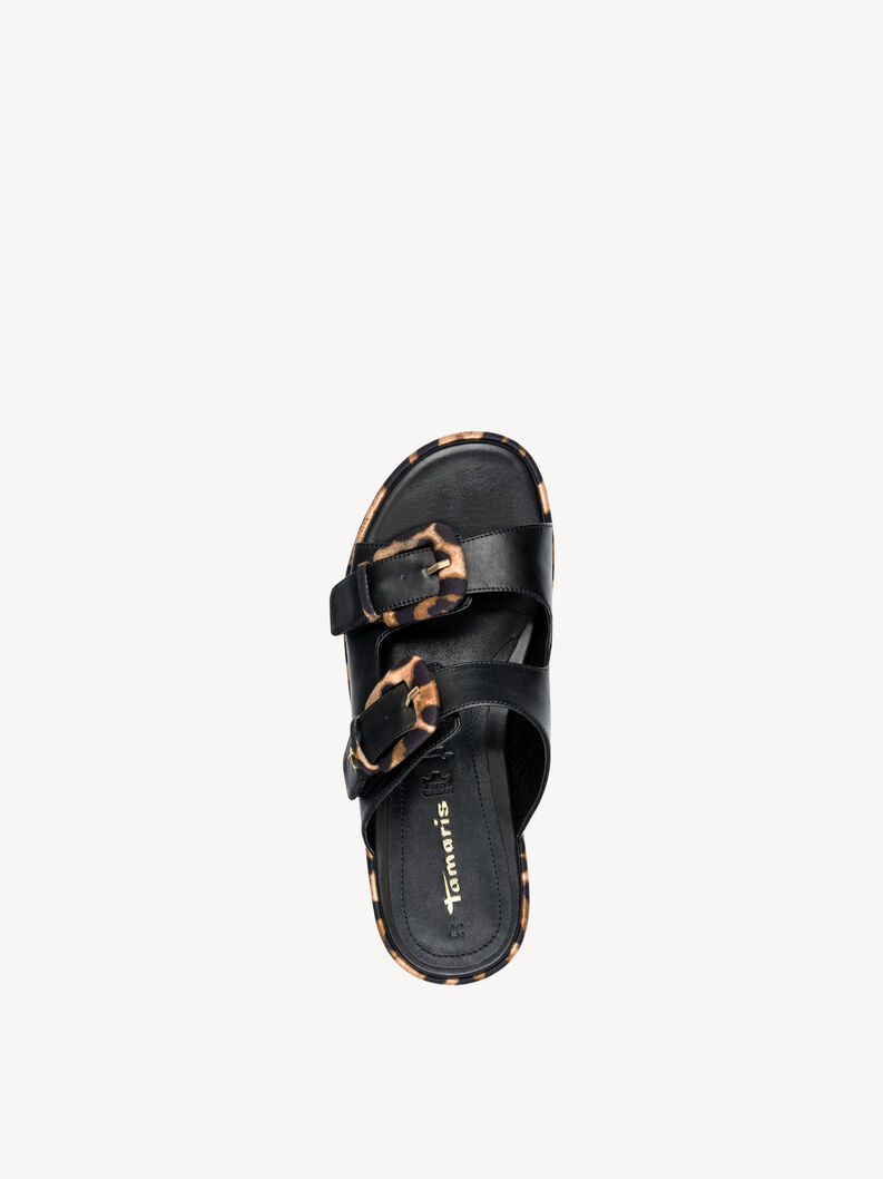 Pantolette - schwarz, BLACK, hi-res