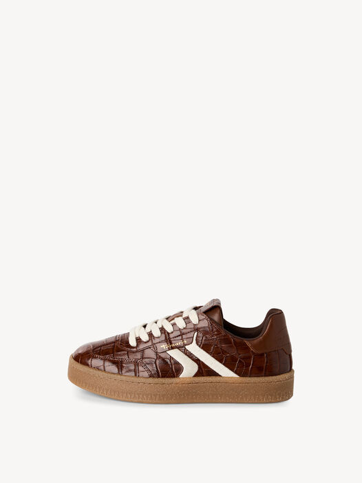Sneaker, BROWN CROCO, hi-res