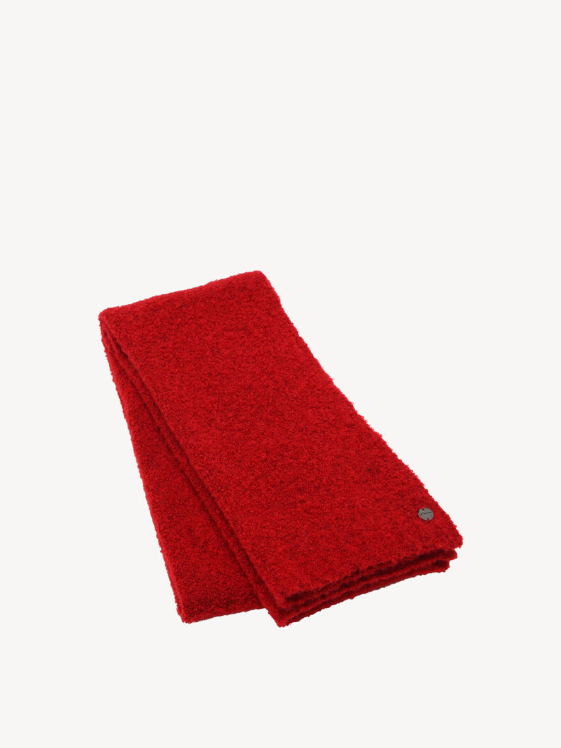 Scarf - red, Fiery Red, hi-res