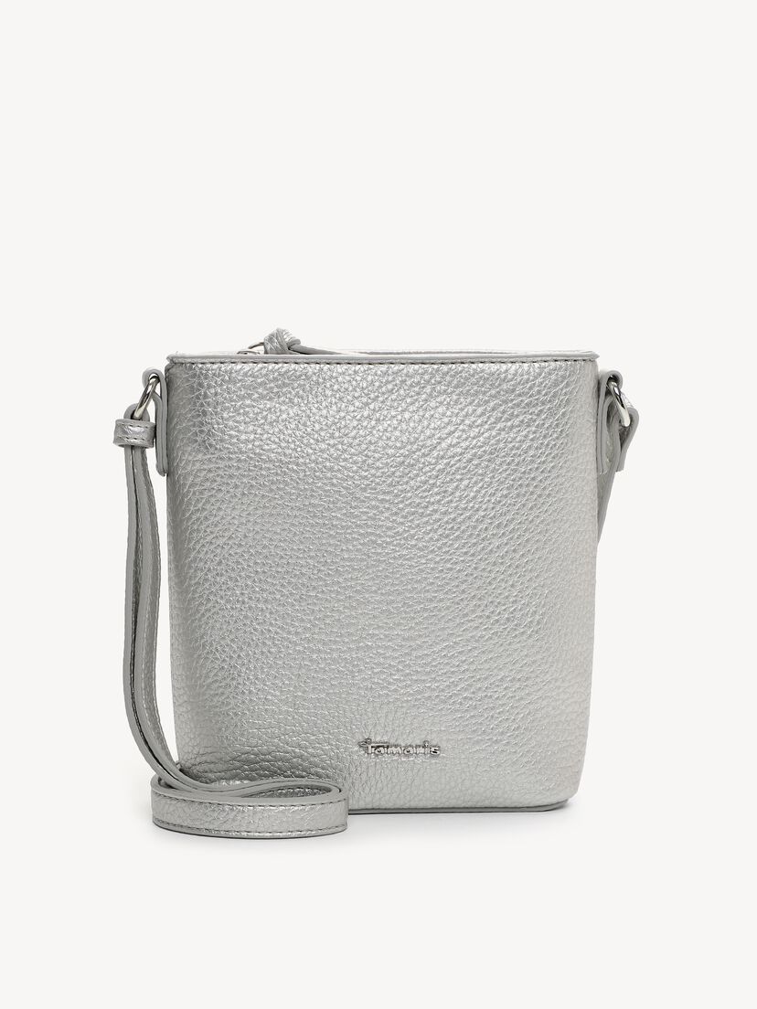 Schoudertas - zwart, shinysilver, hi-res