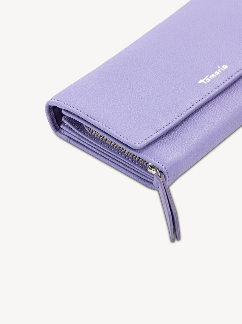 Ledergeldb&ouml;rse - lila, lightpurple, hi-res