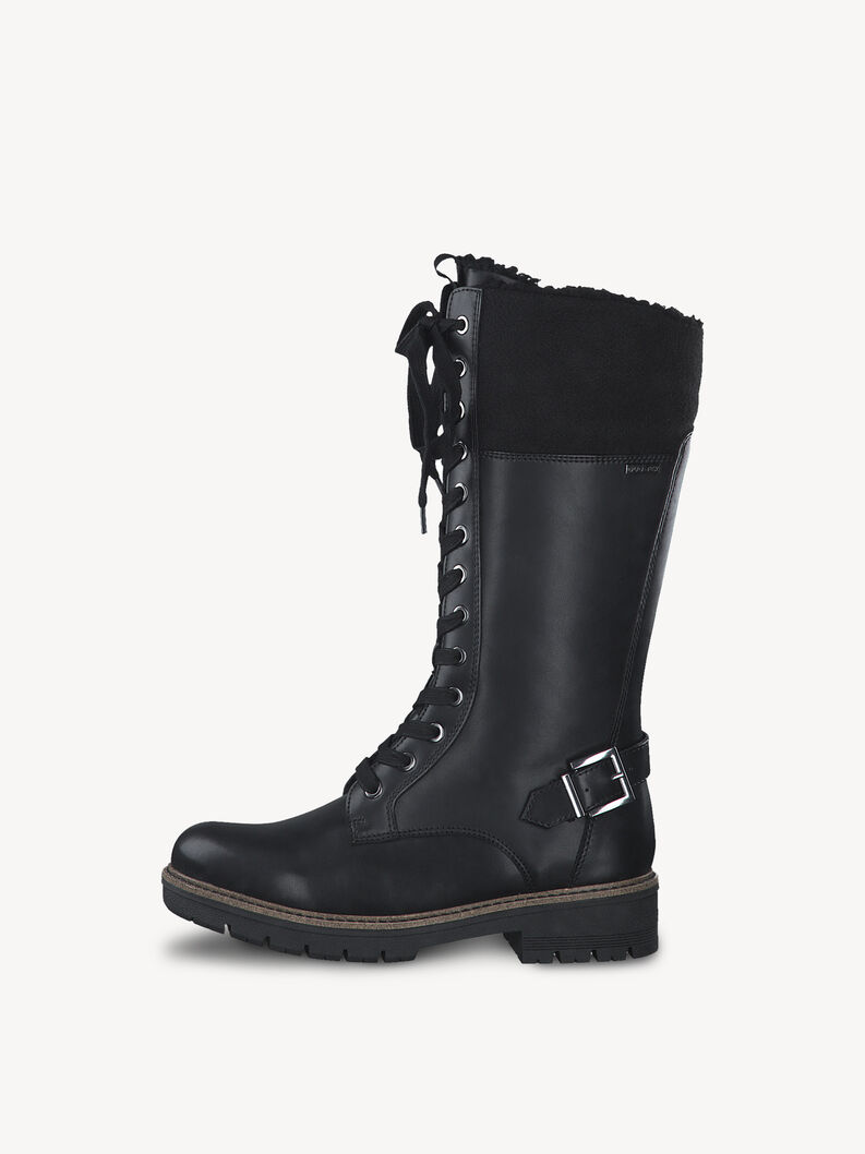 Boots - black warm lining, BLACK MATT, hi-res