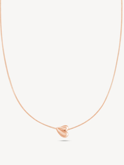 Halskettinge, ros&eacute;gold, hi-res