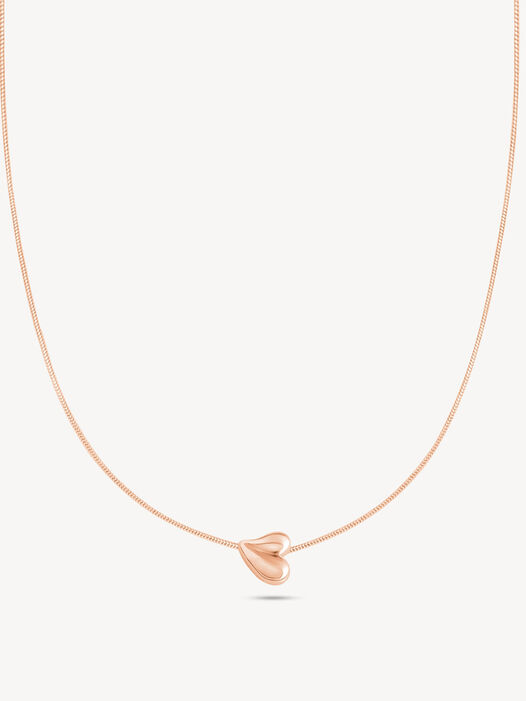 Halskettinge, ros&eacute;gold, hi-res