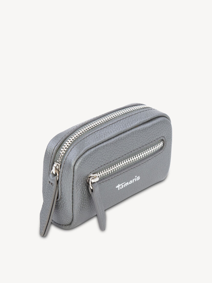 Leren Sleuteletui - zilver, darksilver, hi-res