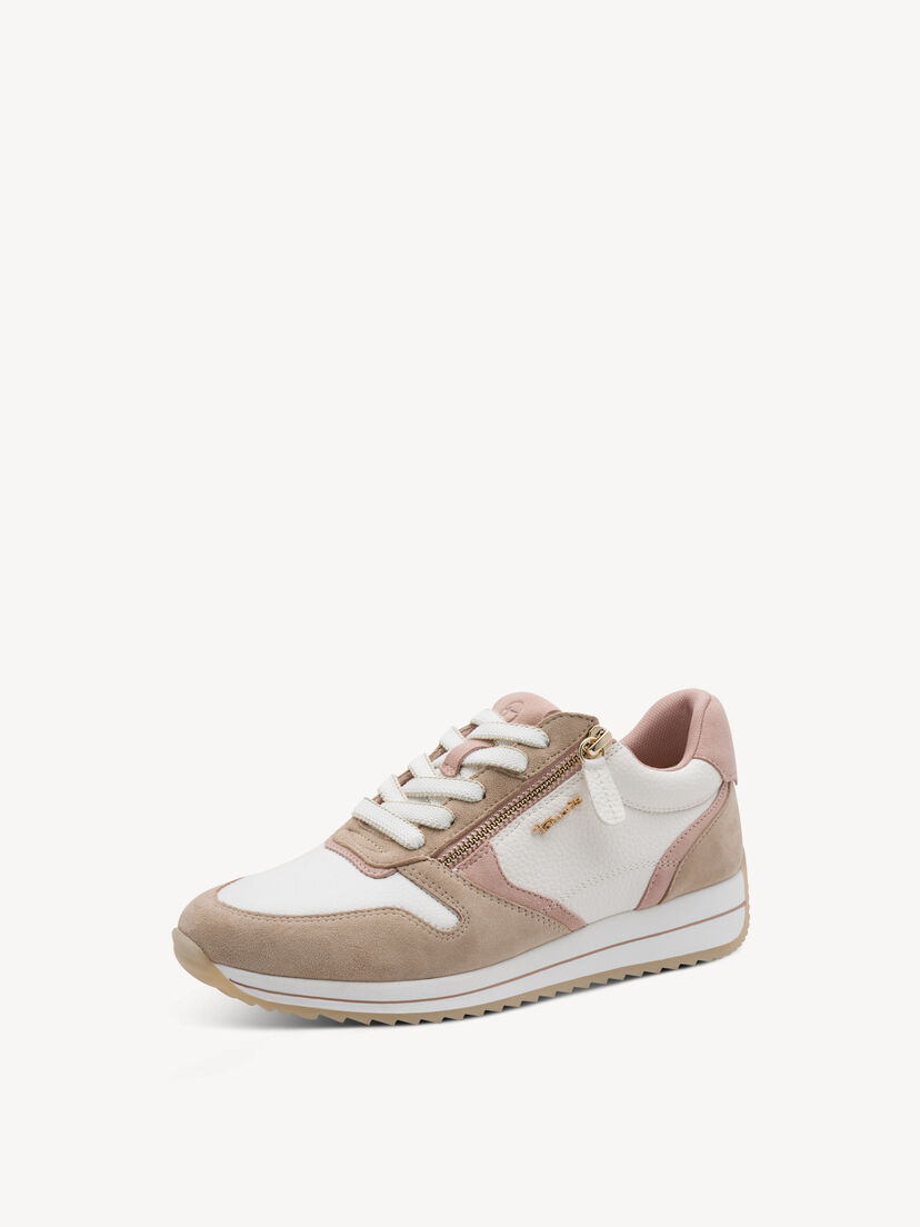 Sneaker - beige, BEIGE/ROSE, hi-res