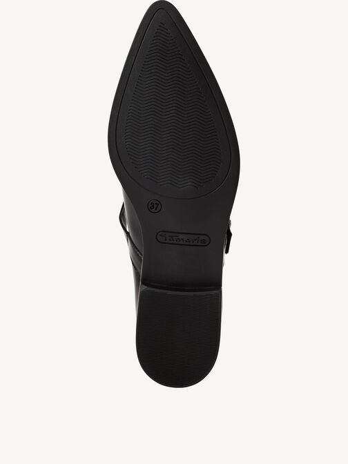 Ballerine, BLACK LEATHER, hi-res