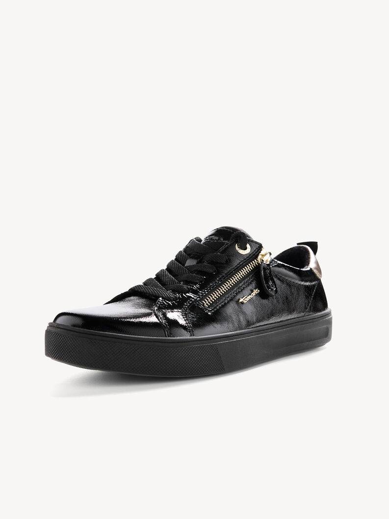 Sportowe - czarny, BLACK PATENT, hi-res