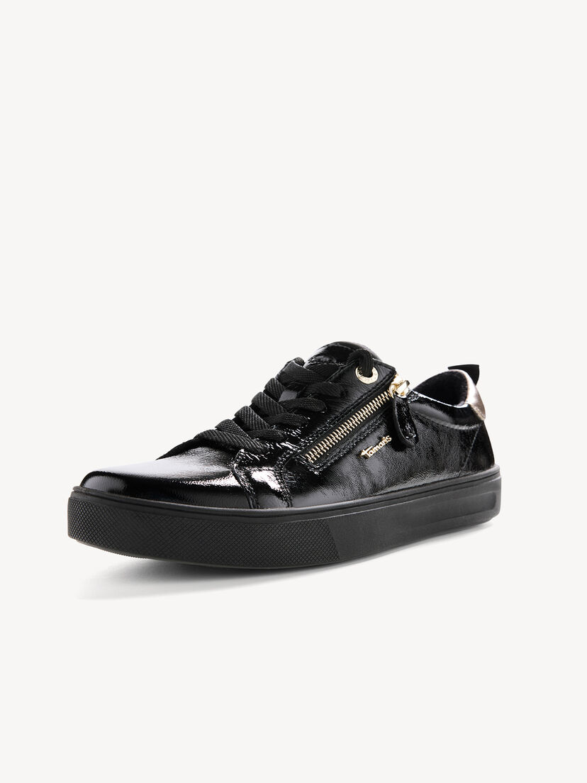 Sneaker - zwart, BLACK PATENT, hi-res