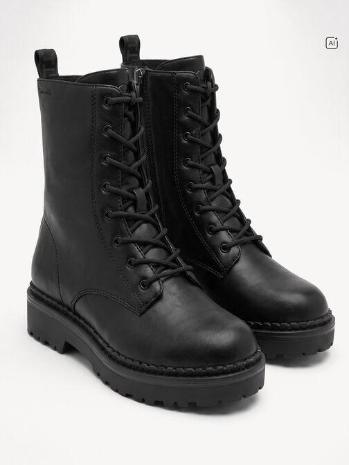 ankelboots, BLACK MATT, hi-res