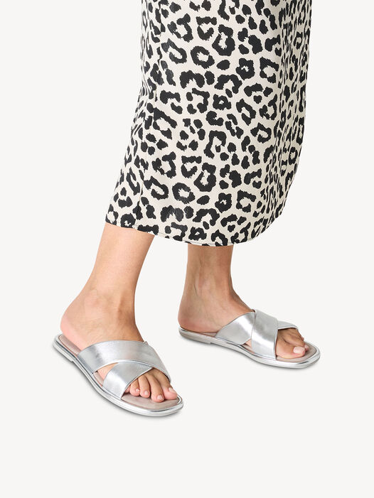 Slipper, SILVER, hi-res