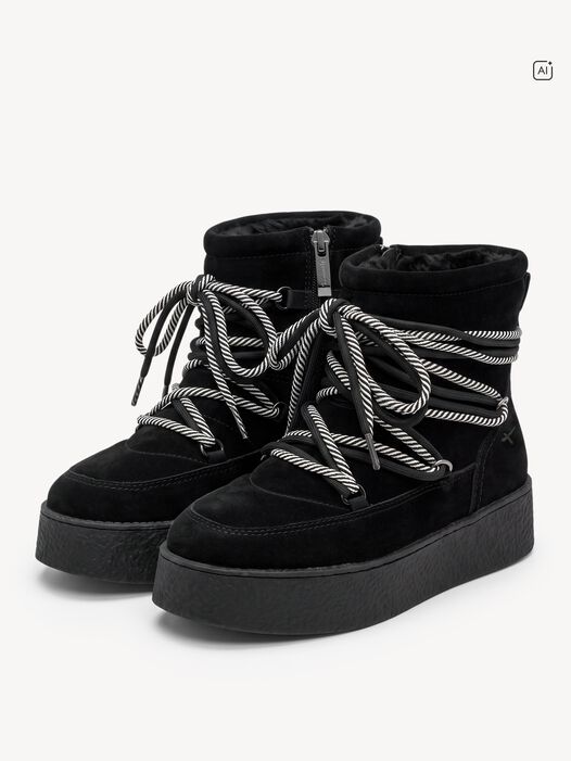 Enkellaarsje, BLACK, hi-res