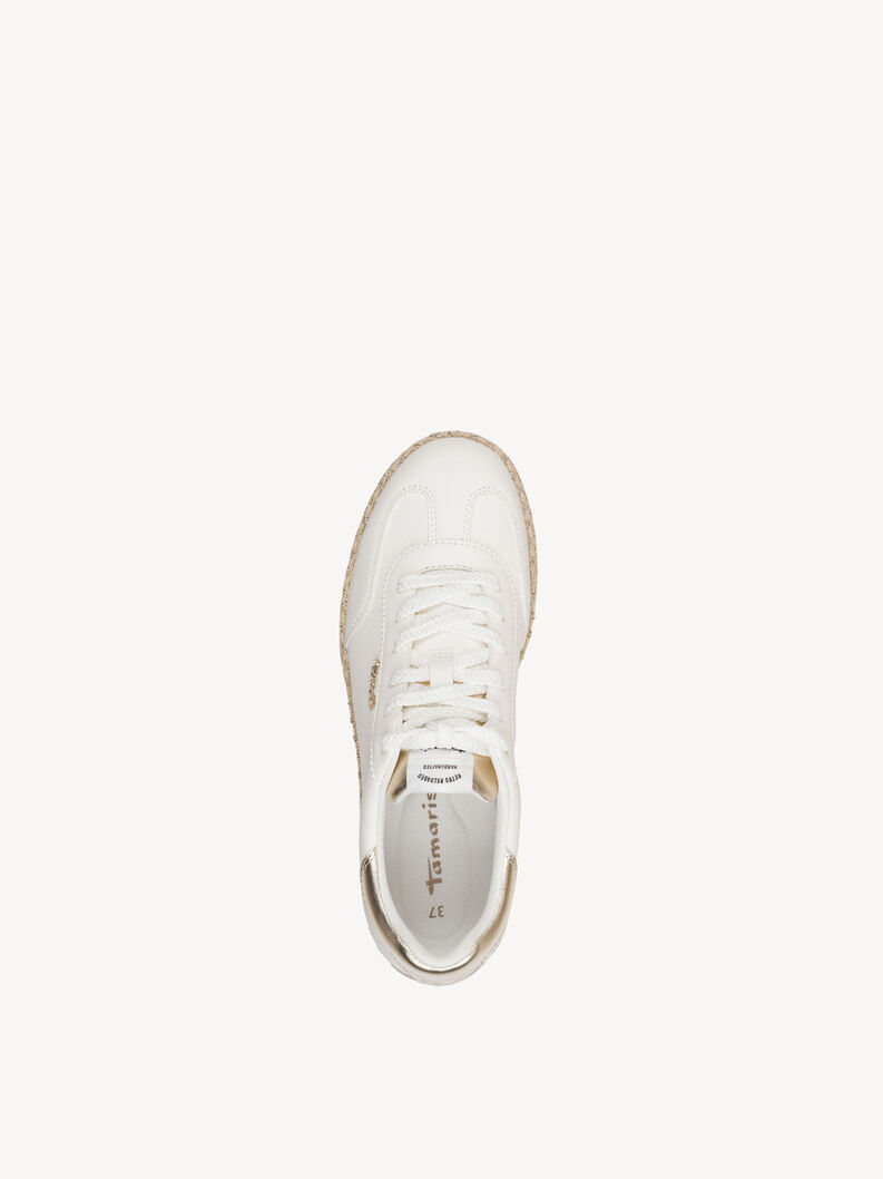 Basket - blanc, WHITE/GOLD, hi-res