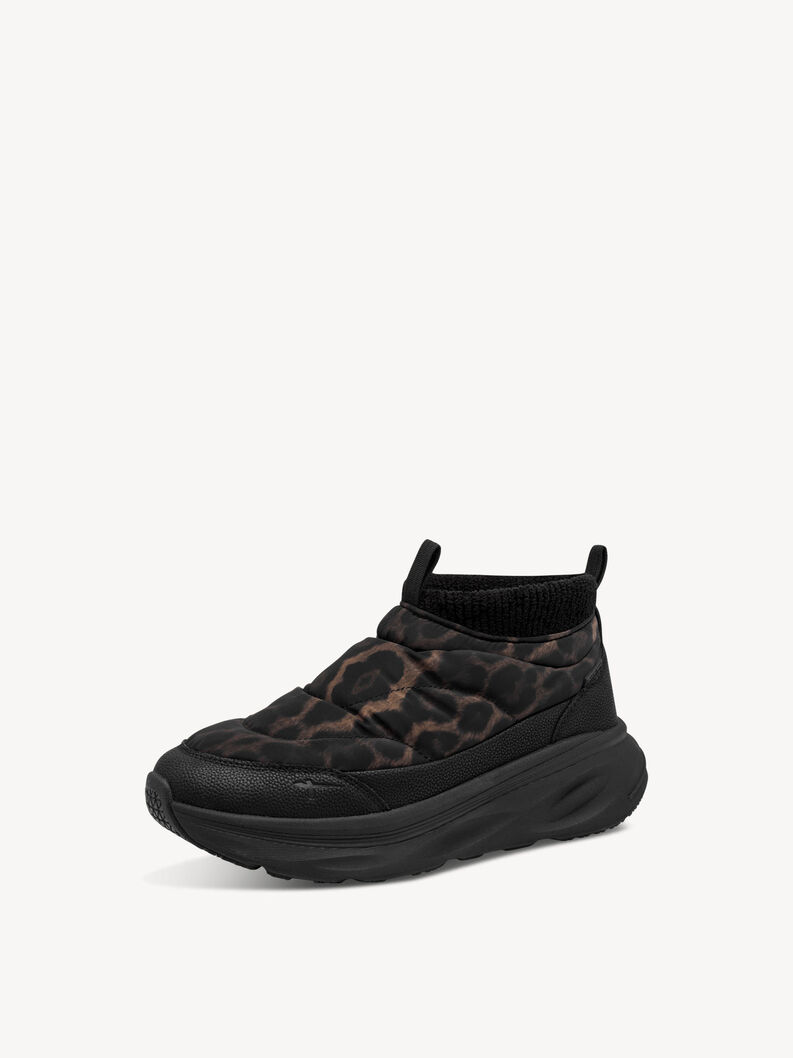 Sneaker - black, BLACK/LEOPARD, hi-res