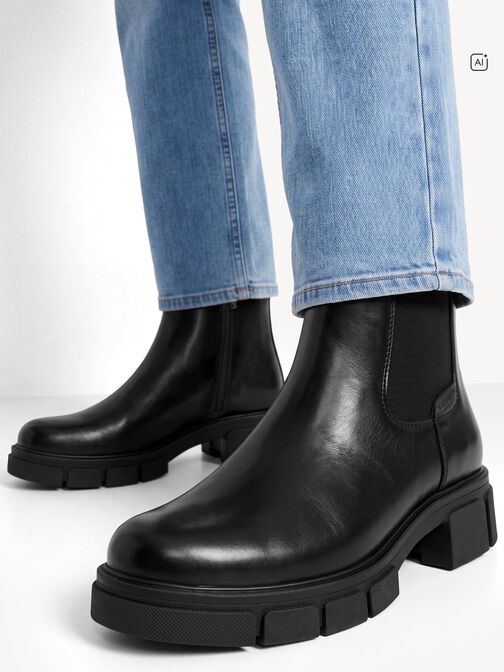Obuv Chelsea, BLACK NAPPA, hi-res