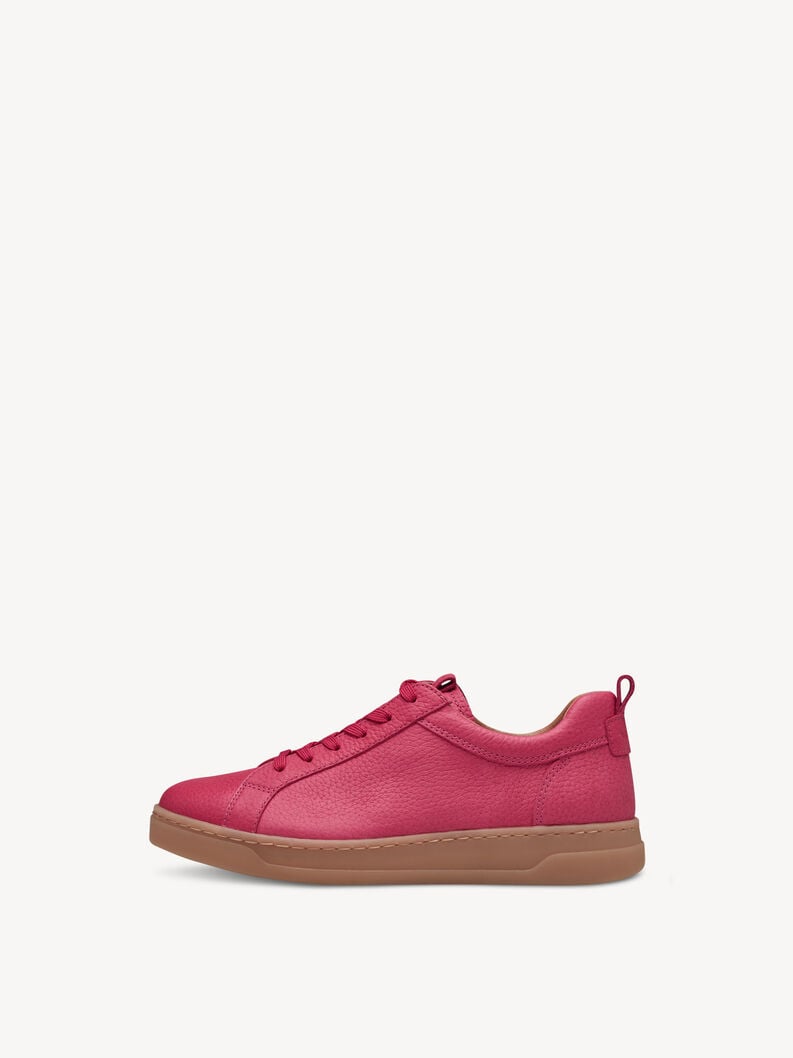 Ledersneaker - pink, FUXIA, hi-res