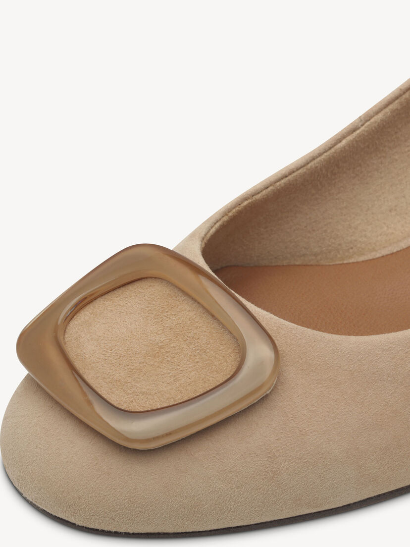 Leren Pumps - bruin, TAN, hi-res