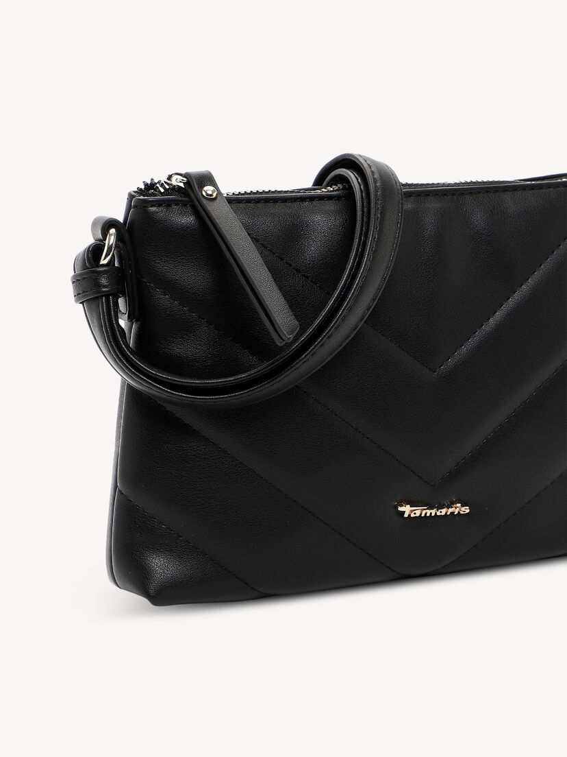 Schoudertas - zwart, black, hi-res